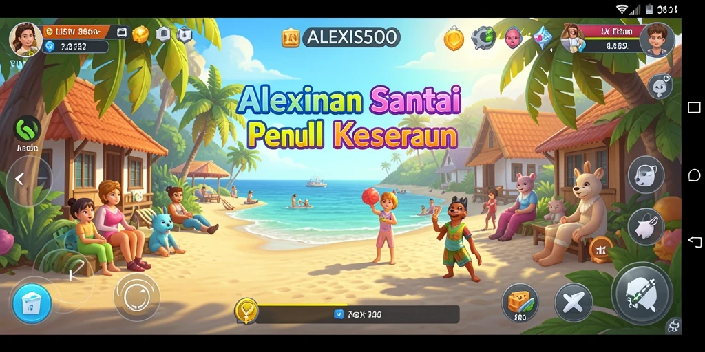 Tangkapan layar ALEXIS500 dengan gameplay yang seru dan grafis menarik.