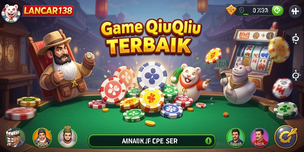 Menampilkan gameplay QiuQiu yang menarik dan interaktif.